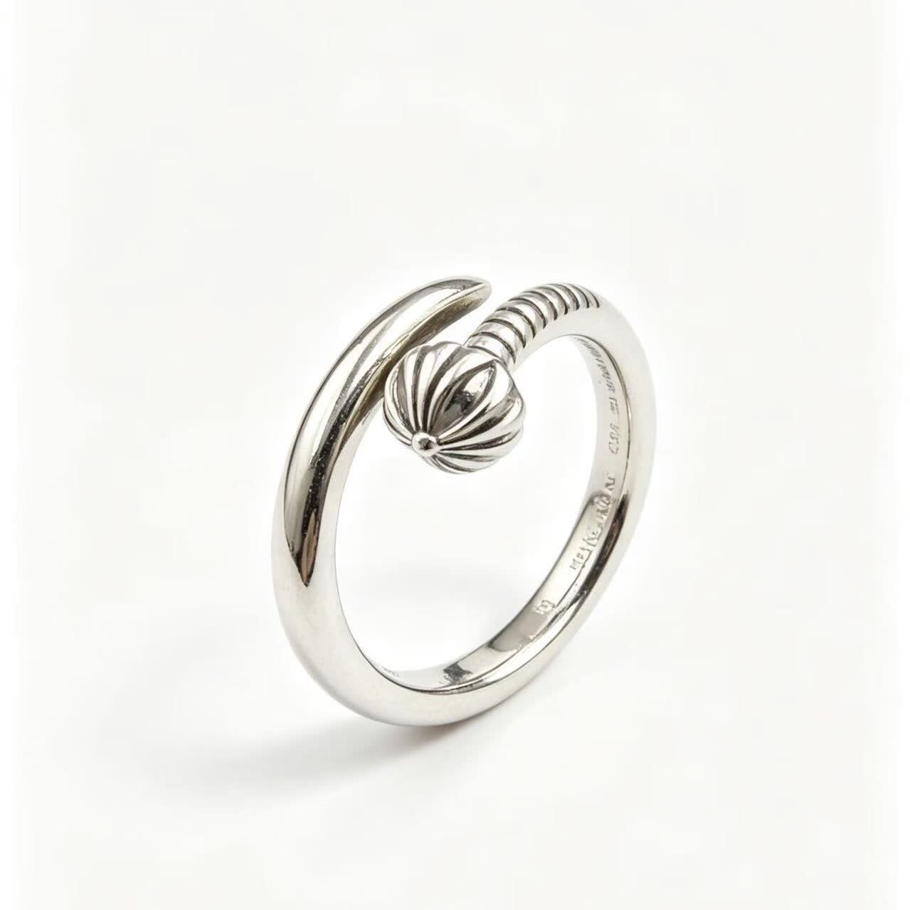 Chrome Hearts Silver Adjustable Ring